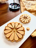 Petal Inlay Tiered Tray Cutter
