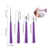 Four Pieces Bead Reaming Needle Tool