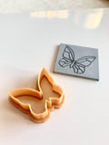 Goyna Studio Soft Stained Glass Texture Mat - Butterfly