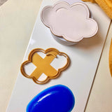 Cloud and Raindrop Trinket Dish Cutter