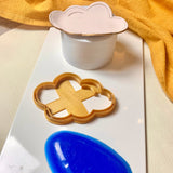 Cloud and Raindrop Trinket Dish Cutter
