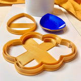 Cloud and Raindrop Trinket Dish Cutter