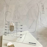 Face Earring Measurement Stand