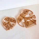 Monstera Trinket Dish Cutter Set