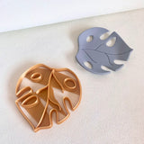 Monstera Trinket Dish Cutter Set