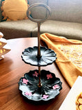 Petal Inlay Tiered Tray Cutter