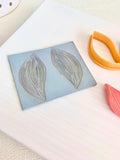 Petal Shape Cutter And Texture Mat For 3D Earrings