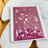 Silk Screens (Coral cockatoo) - Granite