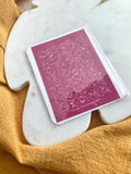 Silk Screens (Coral cockatoo) - Monoline Rose
