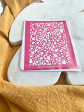 Silk Screens (Coral cockatoo) - Terrrazzo