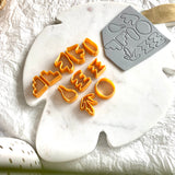 Abstract Stud Set  (Set Of 8 Cutters) I Earring Cutter I 3D Printed Cutter I Polymer Clay Tool I Clay Tools I Jewellery Making