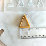 Doodle Christmas Tree Acrylic Texture Plate and Cutter