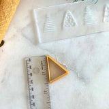 Doodle Christmas Tree Acrylic Texture Plate and Cutter