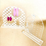 Earring Stand - Checkerboard