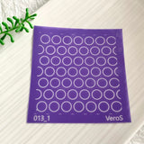 Silk Screens (Vero) - Small Circle and Circle outline