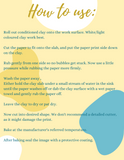 Water Soluble Transfer Paper - Blue China Pattern