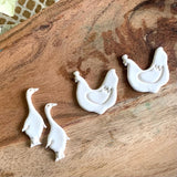 Chicken Cutter and Stamp Set