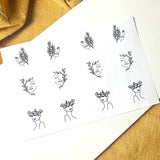 Water Soluble Transfer Paper - Faces & Bodies 2