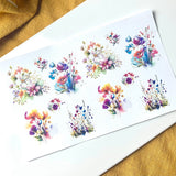 Water Soluble Transfer Paper - Flower Bouquet 2