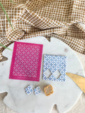 Silk Screens (Coral cockatoo) - Floral Tiles