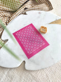 Silk Screens (Coral cockatoo) - Floral Tiles