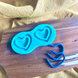 Oven Safe Heart Silicone Hoop Guide