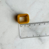 Set of 2 Rectangle Polymer Clay Cutter I Earring Cutter I 3D Printed Cutter I Polymer Clay Tool I Clay Tools I Jewellery Making