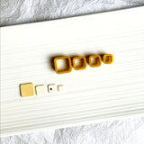 Set of 4 Square Polymer Clay Cutters I Earring Cutter I 3D Printed I Polymer Clay Tool I Clay Shapes I Clay Tools I Jewellery Making