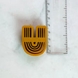 Arch Clay Cutter & Stamp combination I Earring Cutter I 3D Printed Cutter I Polymer Clay Tool I Clay Shapes I Clay Tools I Jewellery Making