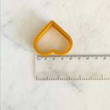 Set of 3 Heart Polymer Clay Cutter I Earring Cutter I 3D Printed Cutter I Polymer Clay Tool I Clay Tools I Jewellery Making