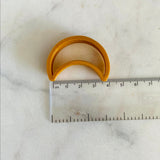 Set of 3 Moon Polymer Clay Cutter I Earring Cutter I 3D Printed Cutter I Polymer Clay Tool I Clay Tools I Jewellery Making