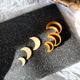 Set of 3 Moon Polymer Clay Cutter I Earring Cutter I 3D Printed Cutter I Polymer Clay Tool I Clay Tools I Jewellery Making