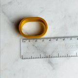 Set of 2 Fat Oval Polymer Clay Cutters I Earring Cutter I 3D Printed I Polymer Clay Tool I Clay Shapes I Clay Tools I Jewellery Making