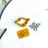 Moth Polymer Clay Cutter And Stamp I Earring Cutter I 3D Printed Cutter I Polymer Clay Tool I Clay Shapes I Clay Tools I Jewellery Making