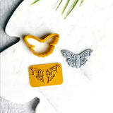 Moth Polymer Clay Cutter And Stamp I Earring Cutter I 3D Printed Cutter I Polymer Clay Tool I Clay Shapes I Clay Tools I Jewellery Making