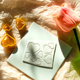 Set of 3 Heart Polymer Clay Cutter I Earring Cutter I 3D Printed Cutter I Polymer Clay Tool I Clay Tools I Jewellery Making