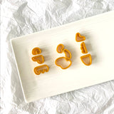 Small Abstract Cutter Sets I Earring Cutter I 3D Printed Cutter I Polymer Clay Tool I Clay Shapes I Clay Tools I Jewellery Making