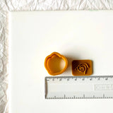 Rose Polymer Clay Cutter and Stamp Set Bundle I Earring Cutter I 3D Printed Cutter I Polymer Clay Tool I Clay Tools I Jewellery Making