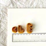 Small Abstract Cutter Sets I Earring Cutter I 3D Printed Cutter I Polymer Clay Tool I Clay Shapes I Clay Tools I Jewellery Making