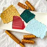 Texture Rollers I Clay Texture I 3D Printed Rollers I Polymer Clay Tool I Clay Tools I Jewellery Making