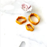 Flower in a bag I Polymer Clay Cutter Bundle I Earring Cutter I 3D Printed Cutter I Polymer Clay Tool I Clay Tools I Jewellery Making