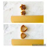 Flower in a bag I Polymer Clay Cutter Bundle I Earring Cutter I 3D Printed Cutter I Polymer Clay Tool I Clay Tools I Jewellery Making