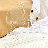 Earring Stand - Leafy Arch