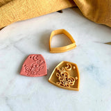 Moon Mushroom Cutter and Stamp Set