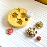 NEW Floral and Succulent Silicone Mold