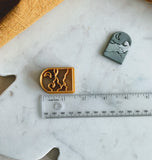 3D Effect Moonscape Five Cutters and Stamp Set