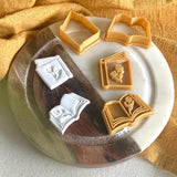 Book Cutter and Stamp Set