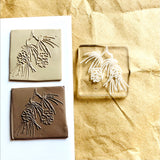 Acrylic Texture Plates - Pine Branch
