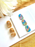 3D Effect Rainbow Cutters and Stamp Set