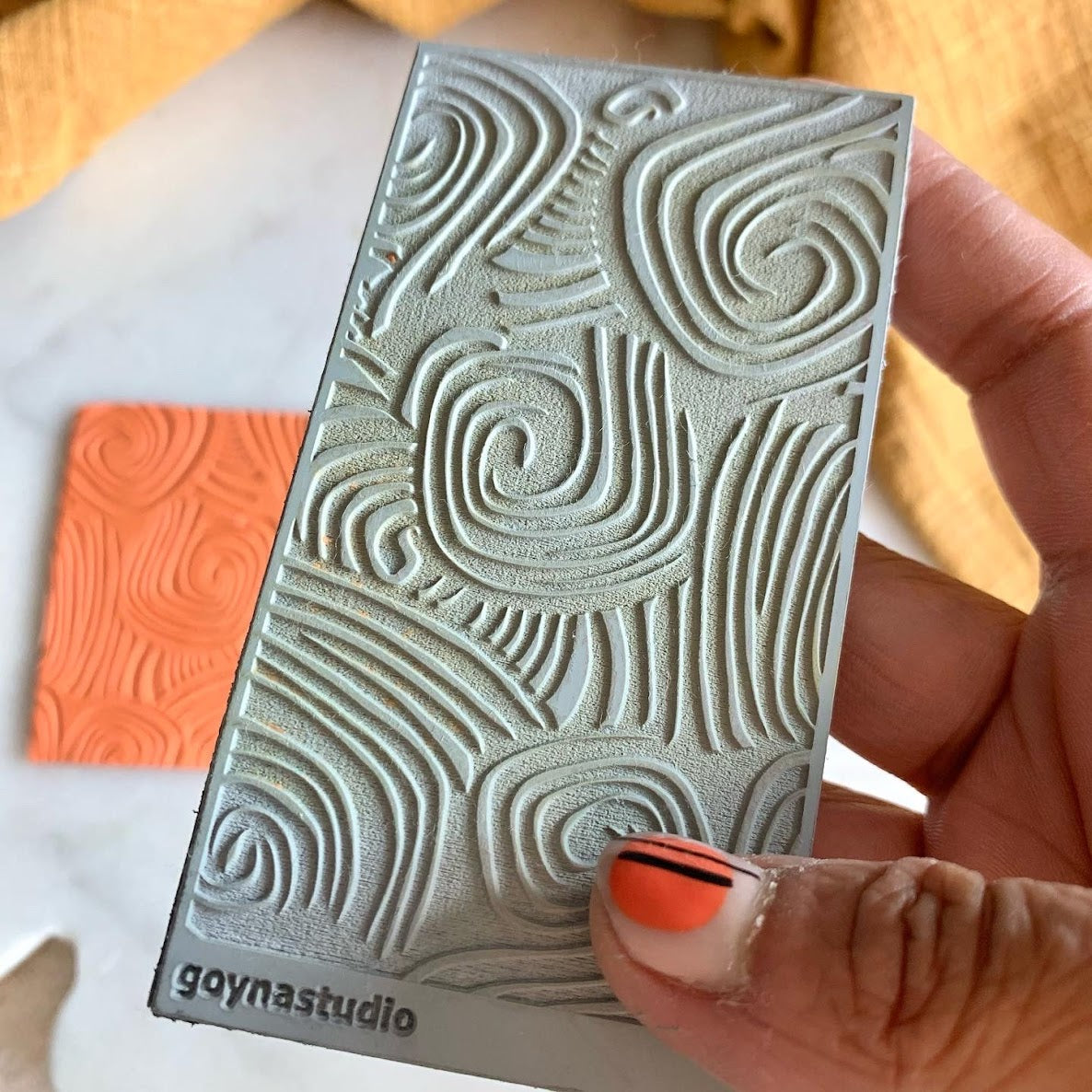 Goyna Studio Soft Texture Mat - Swirl